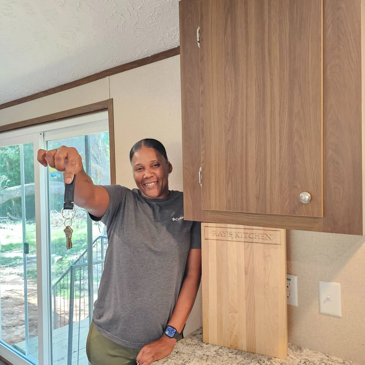 Racheal P. welcome home image