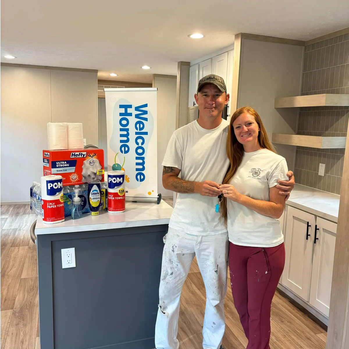 Kellen R. welcome home image