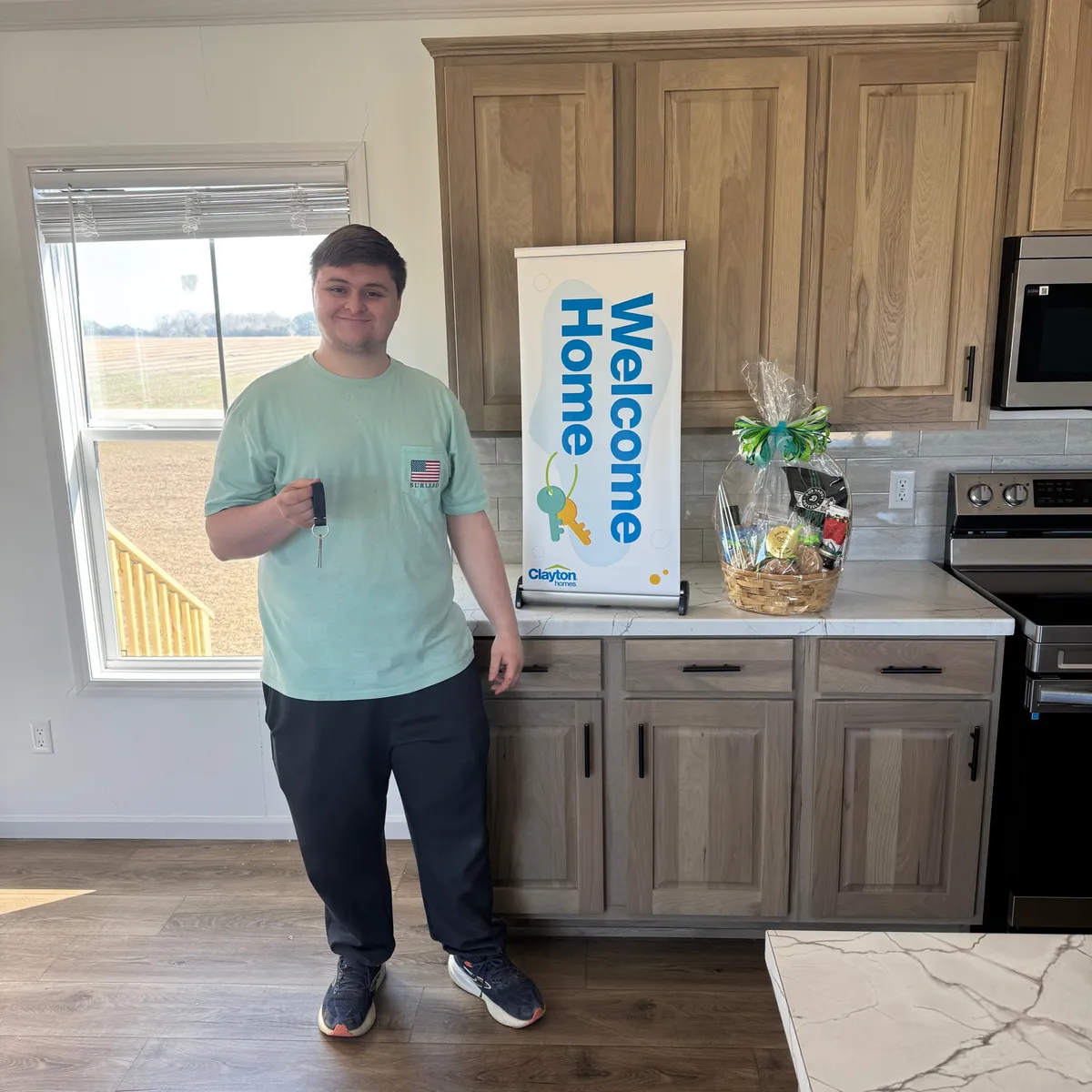 JUDSON T. welcome home image