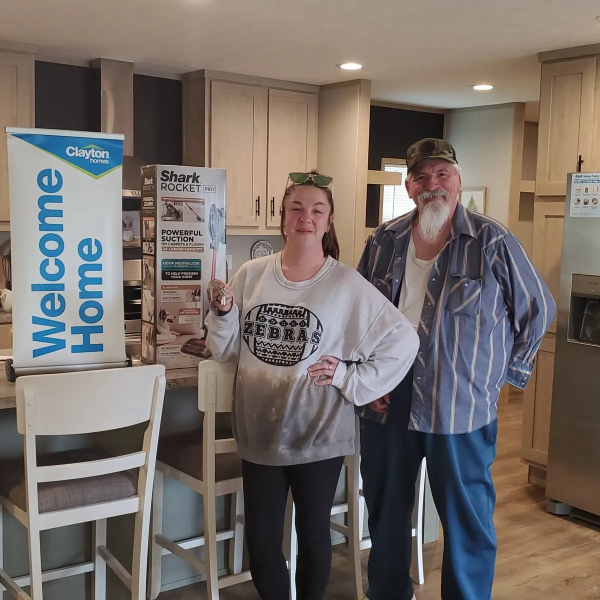 Crystal H. welcome home image
