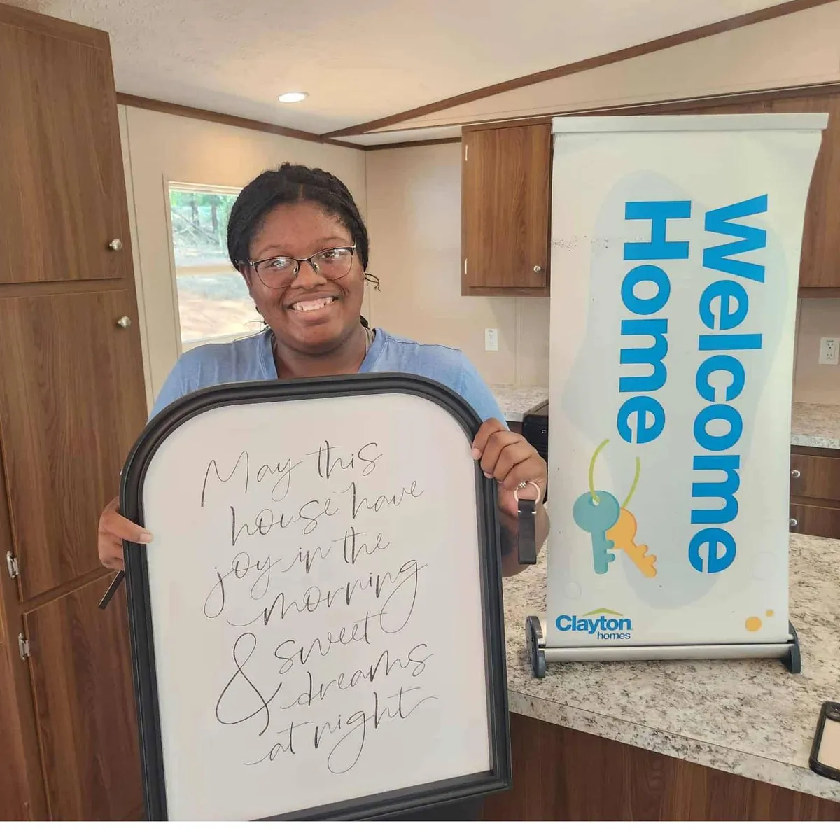 KeAmber K. welcome home image
