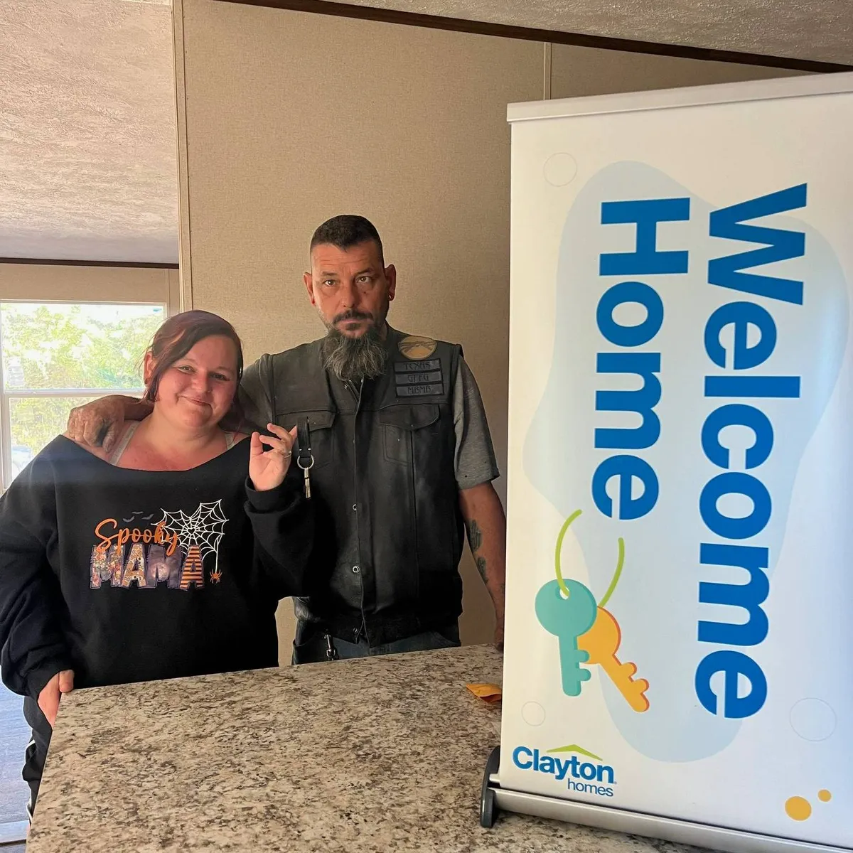 CHRISTOPHER M. welcome home image