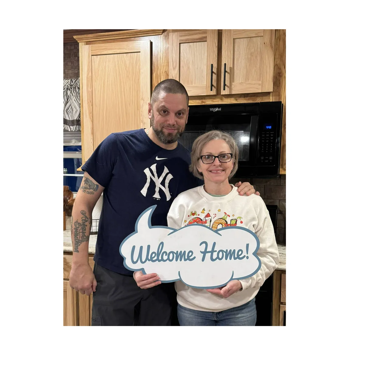Jodi B. welcome home image