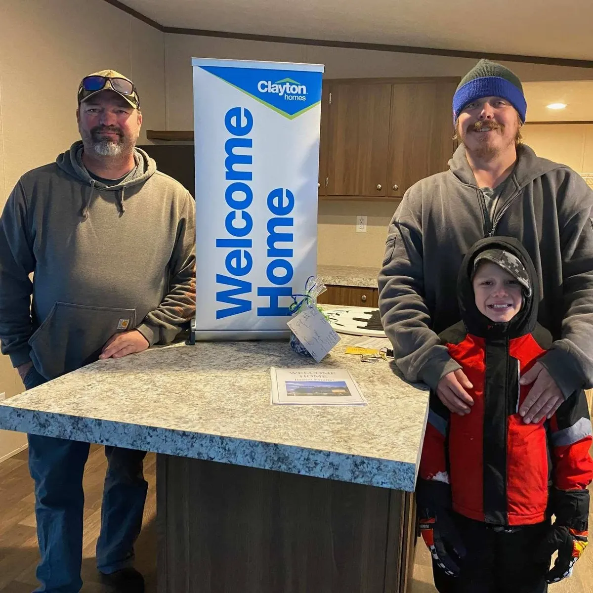 DERIC B. welcome home image