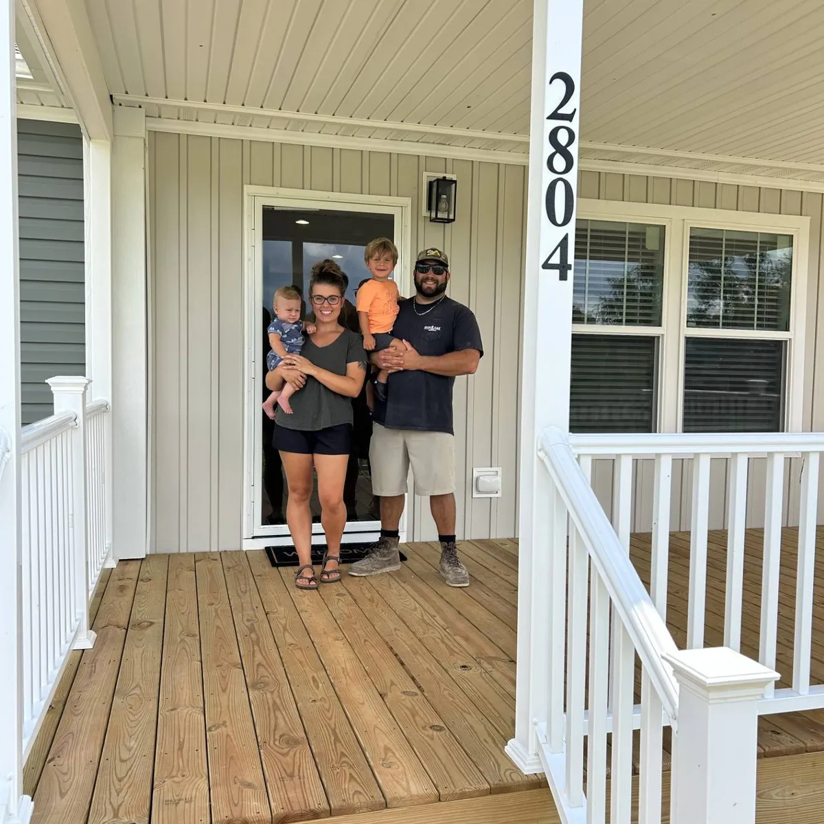 Hunter W. welcome home image