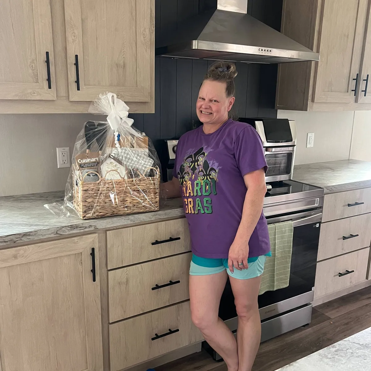 AARON J. welcome home image