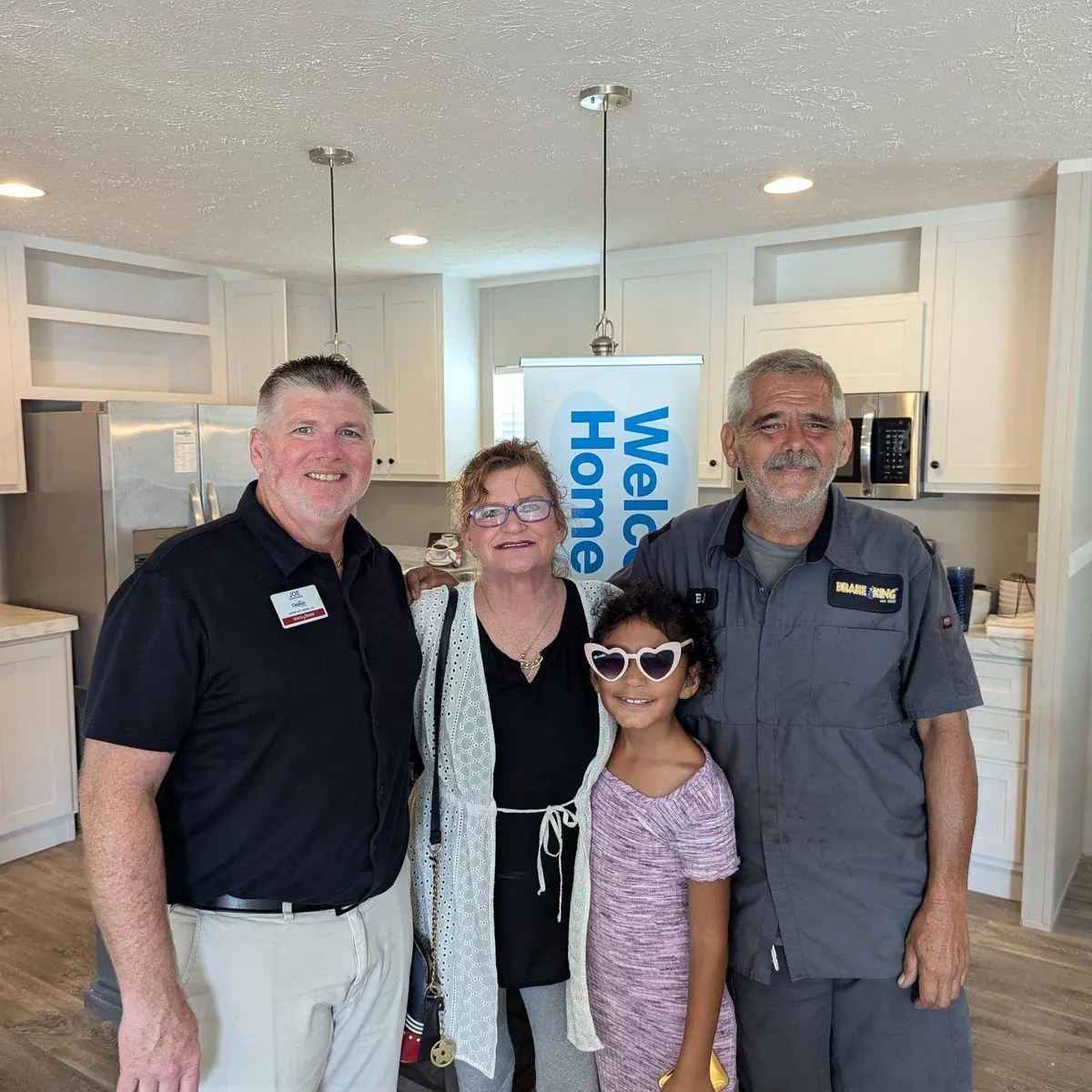 BERNARD H. welcome home image