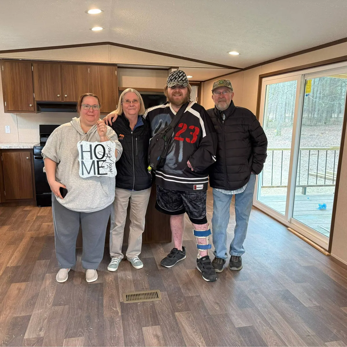 ROBERT G. welcome home image