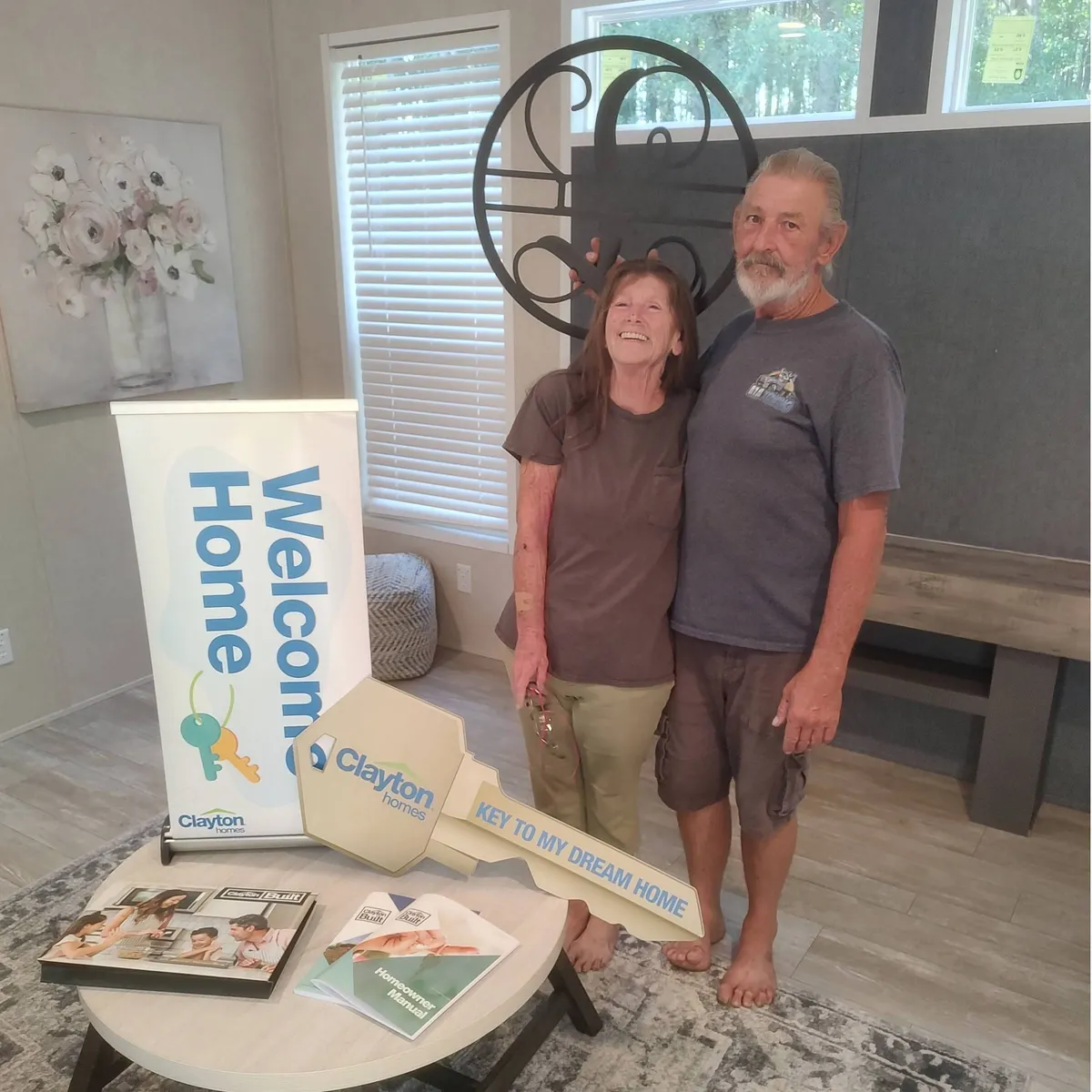 TERRY L. welcome home image