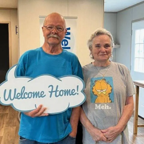 CHARLES C. welcome home image