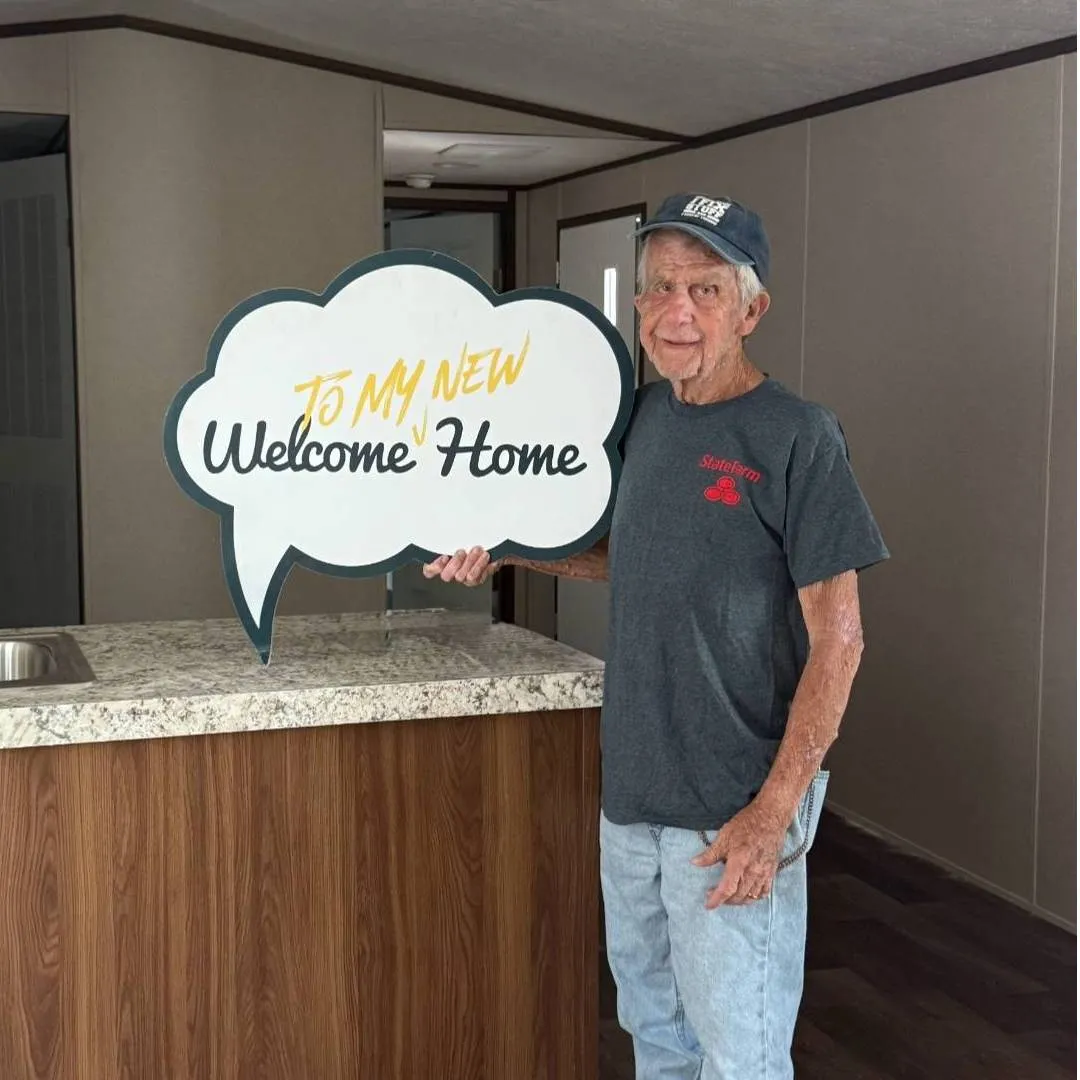 MARSHALL P. welcome home image