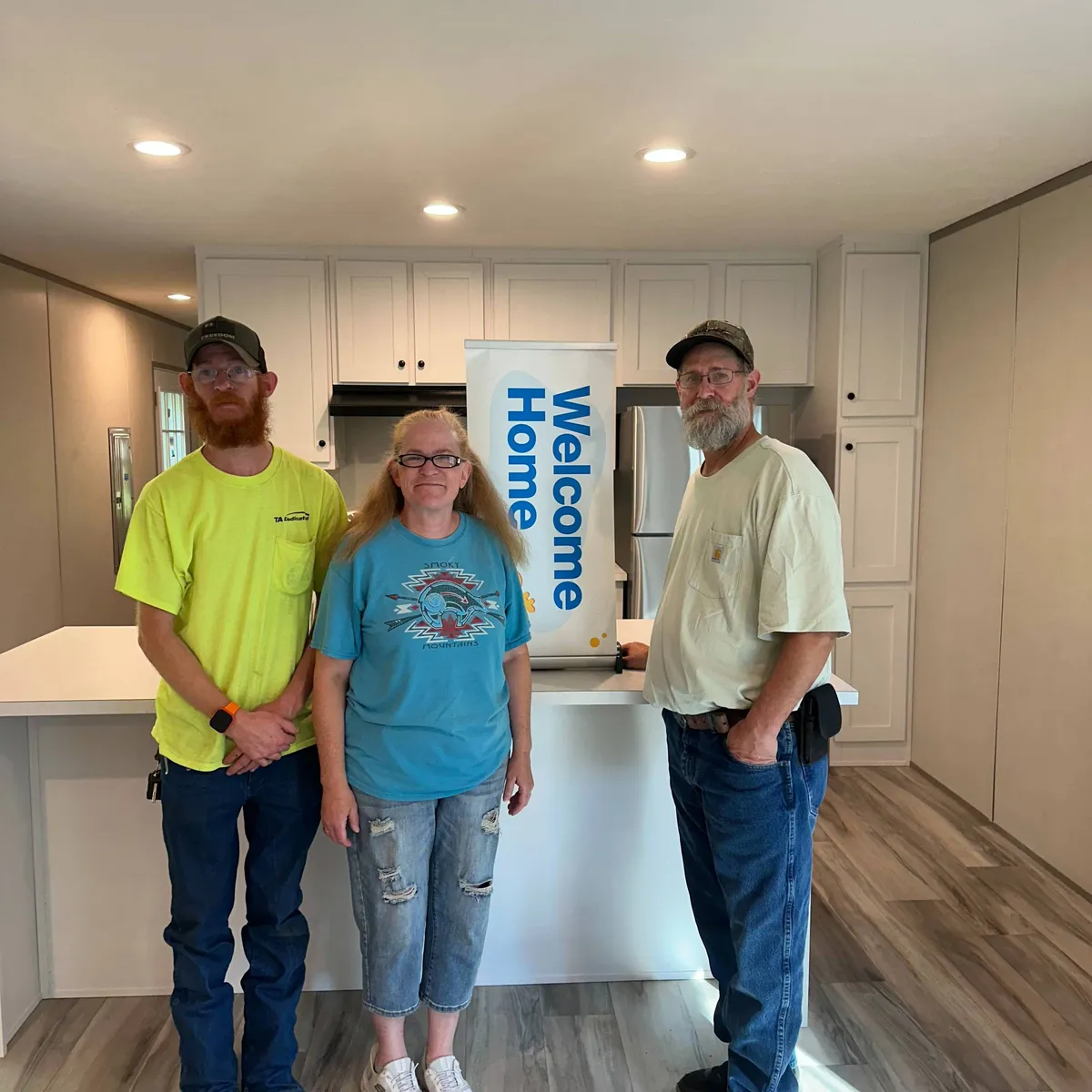 Bradley P. welcome home image