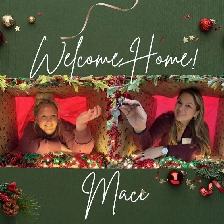 MACI L. welcome home image