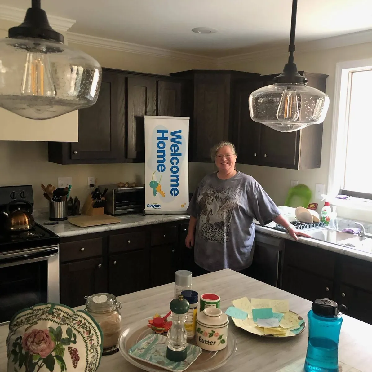 KRISTEN V. welcome home image