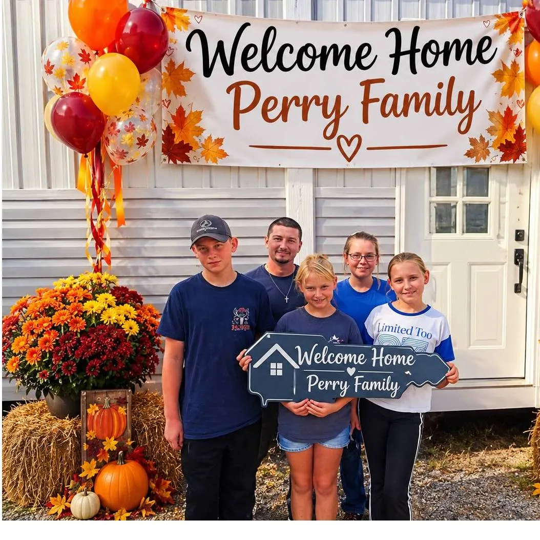 TERRY P. welcome home image