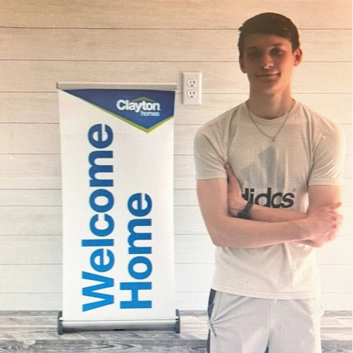 Aiden O. welcome home image