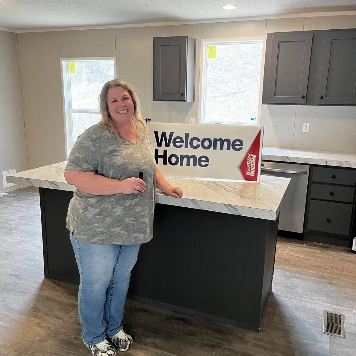 CHRISTINE F. welcome home image