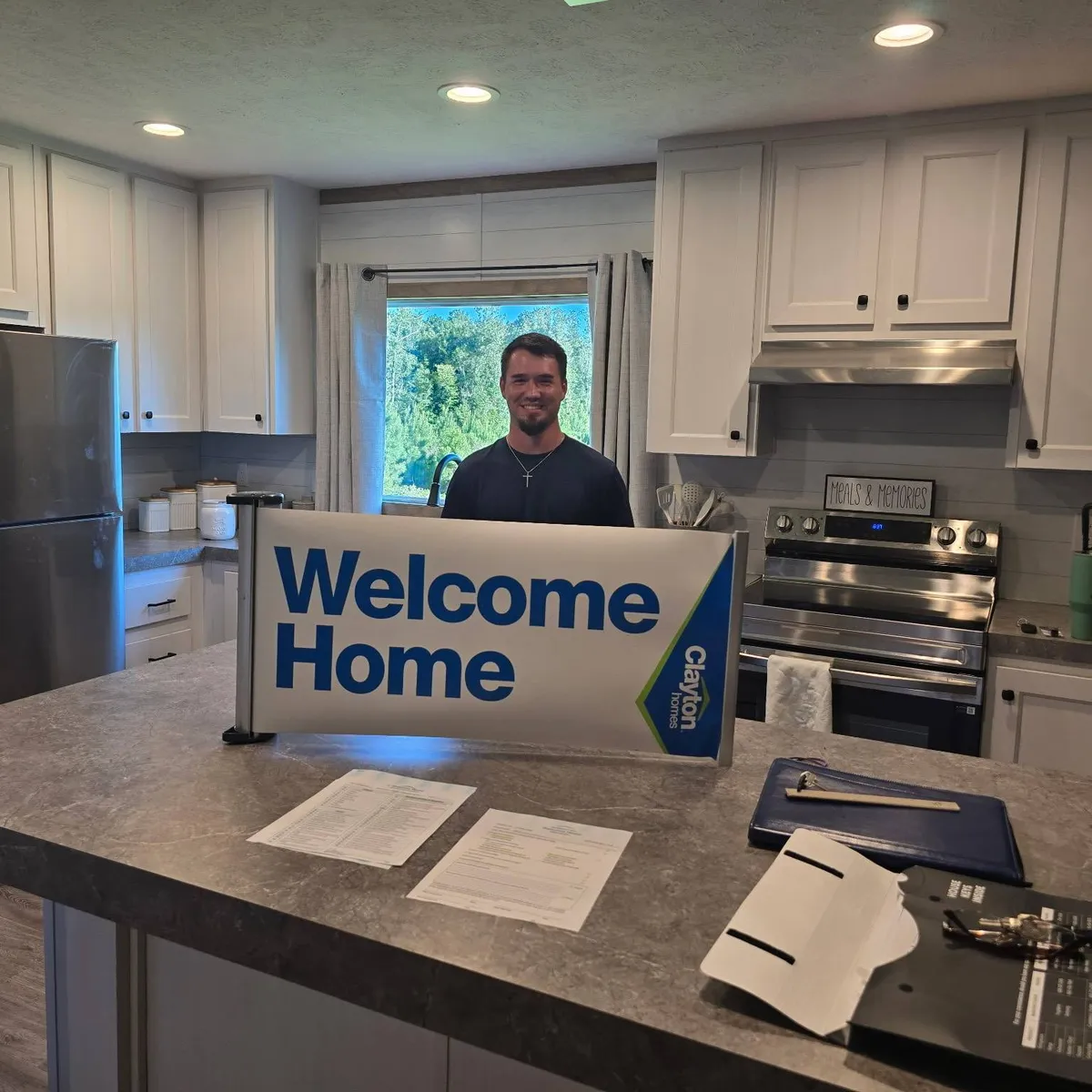 KYLE V. welcome home image