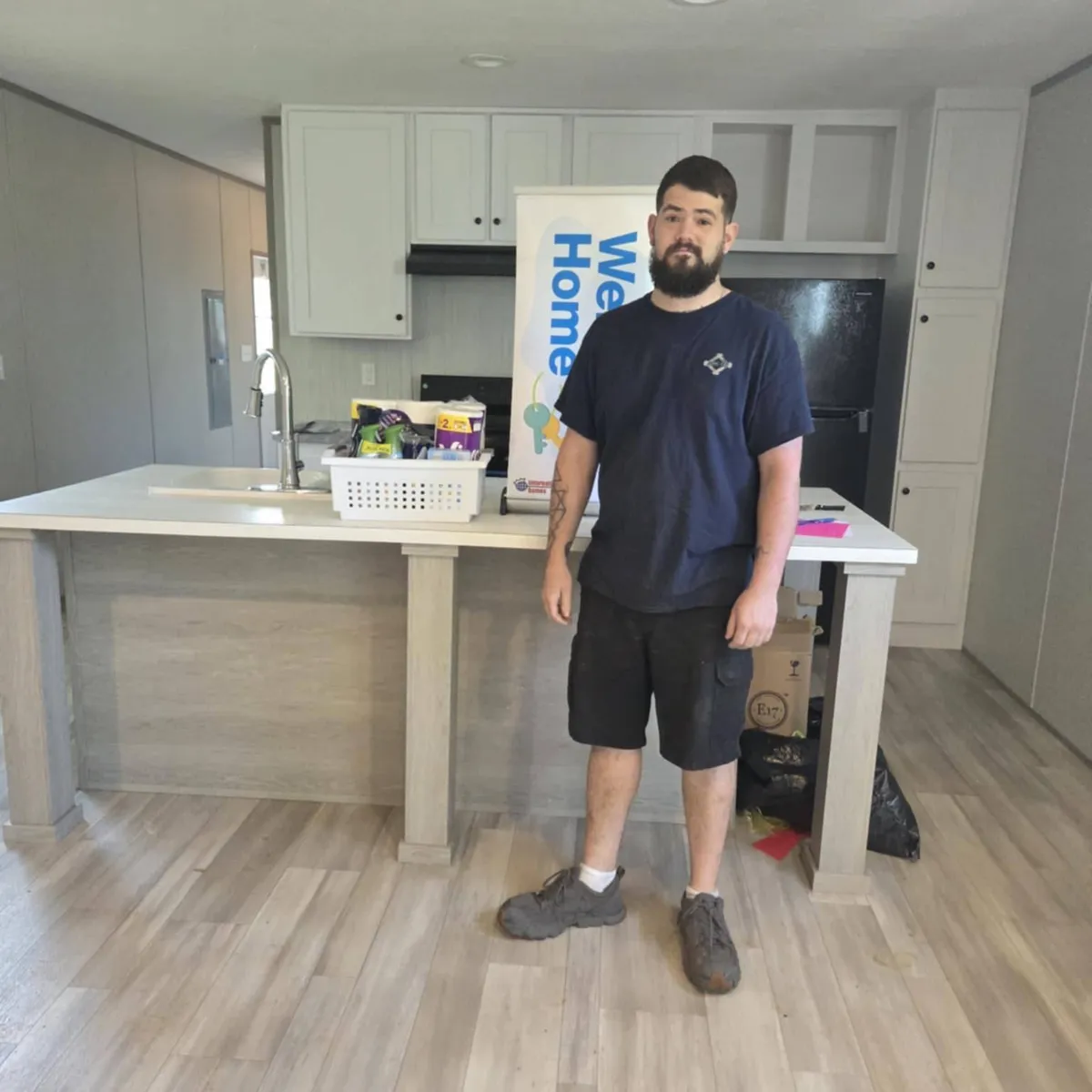 BRANDON C. welcome home image