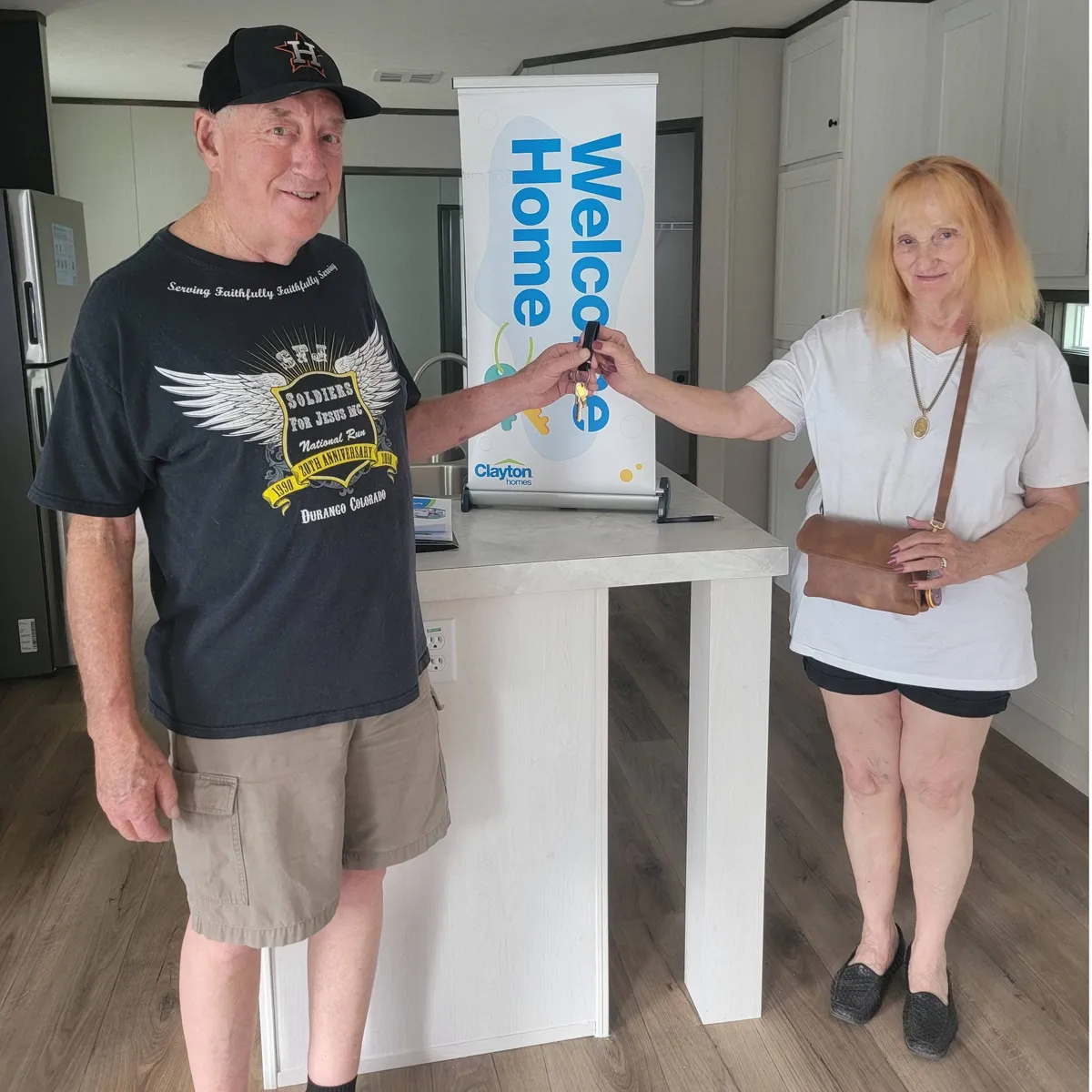 JOHN G. welcome home image
