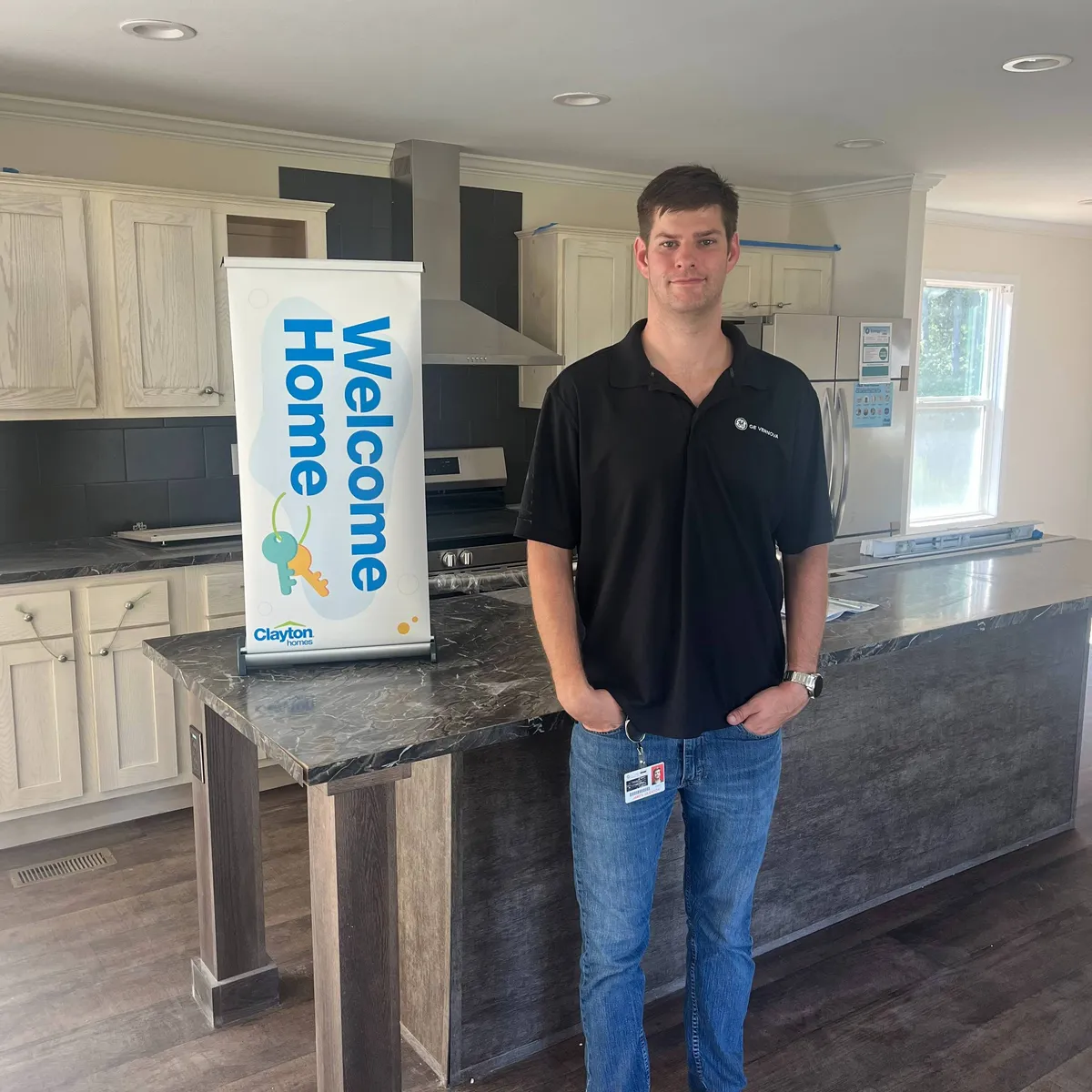 James G. welcome home image