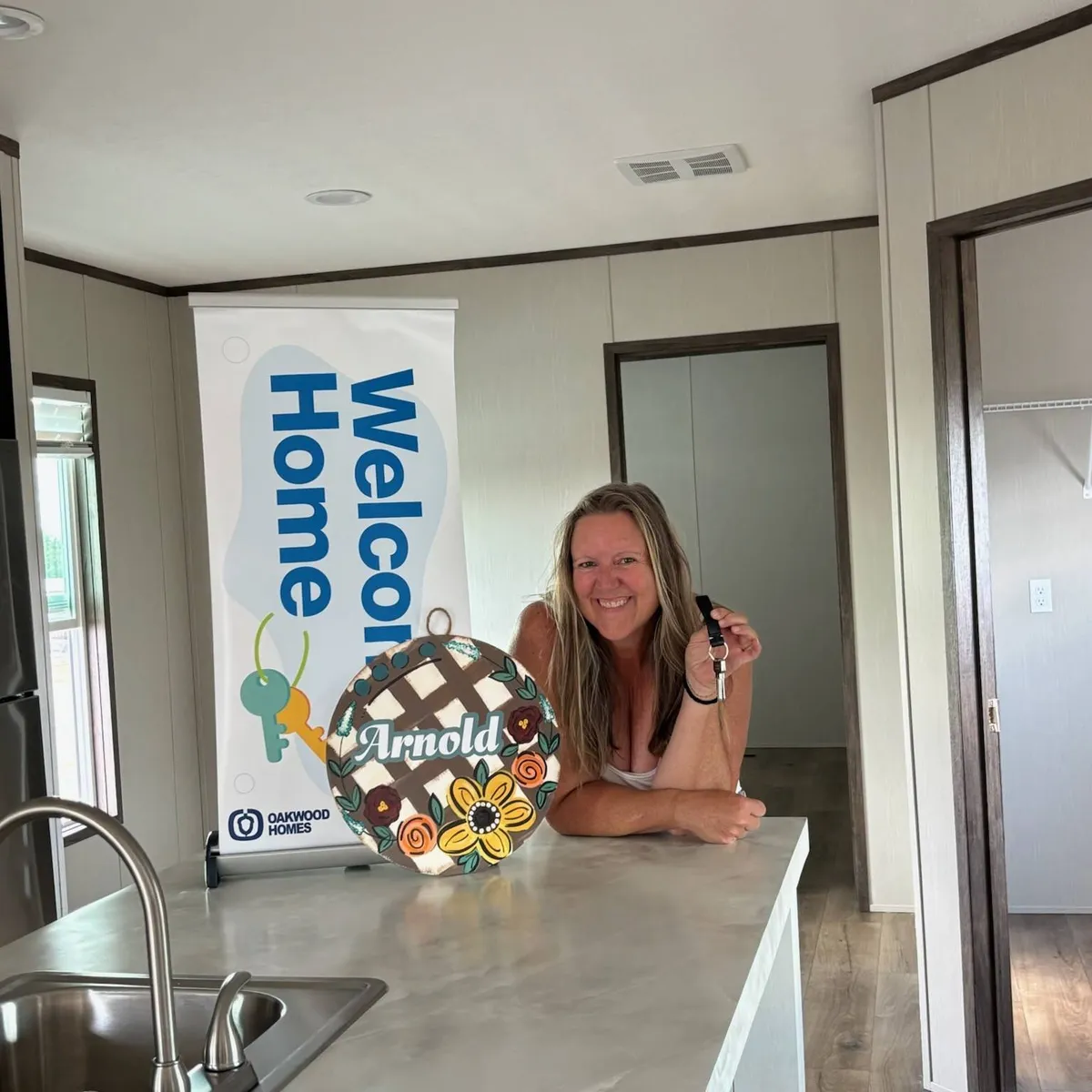 BECKY JO A. welcome home image