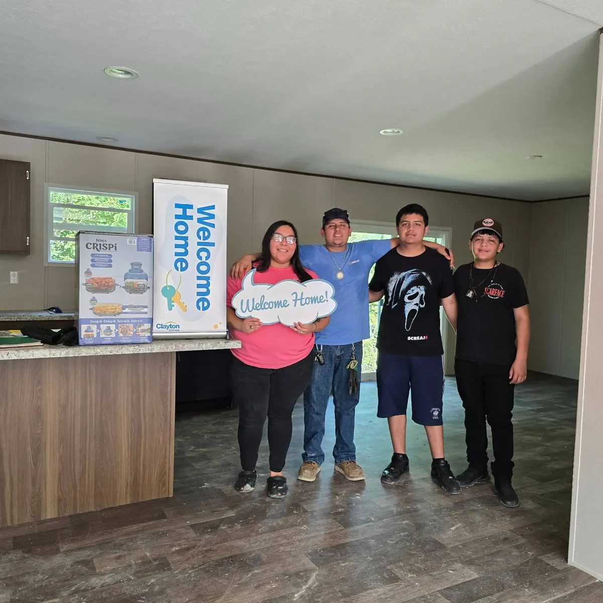 ADRIAN A. welcome home image