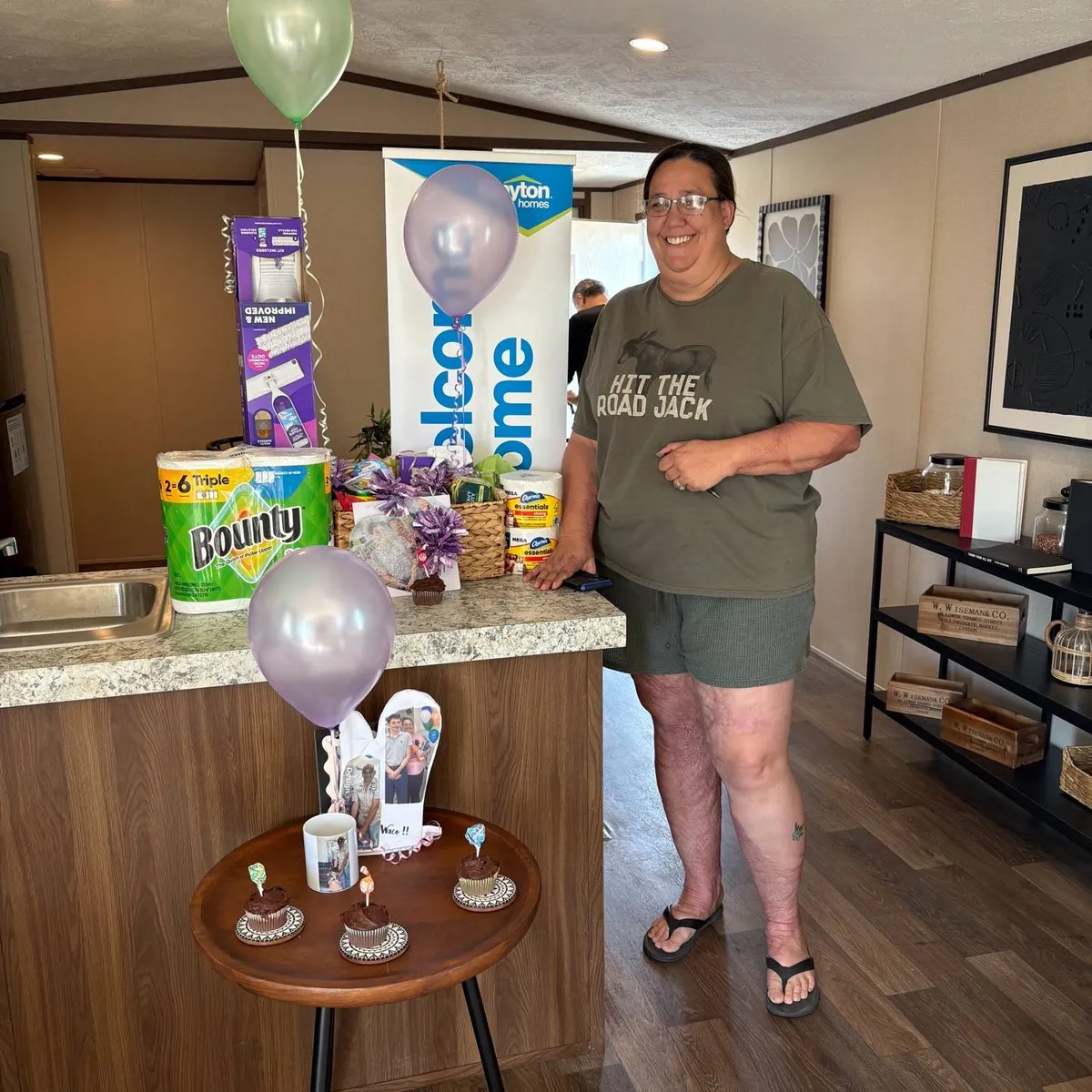 Forrest M. welcome home image