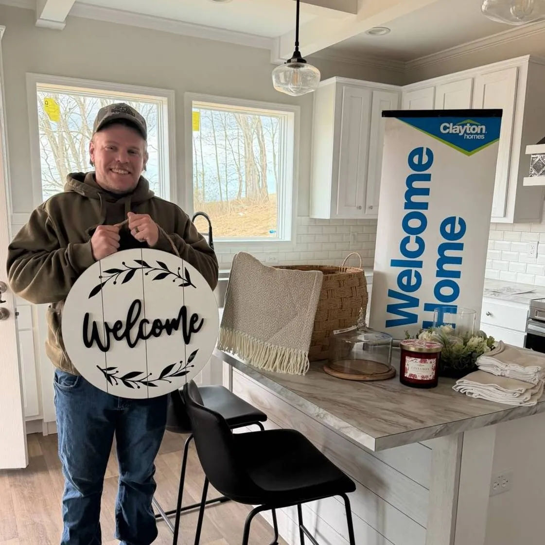 KYLE J. welcome home image