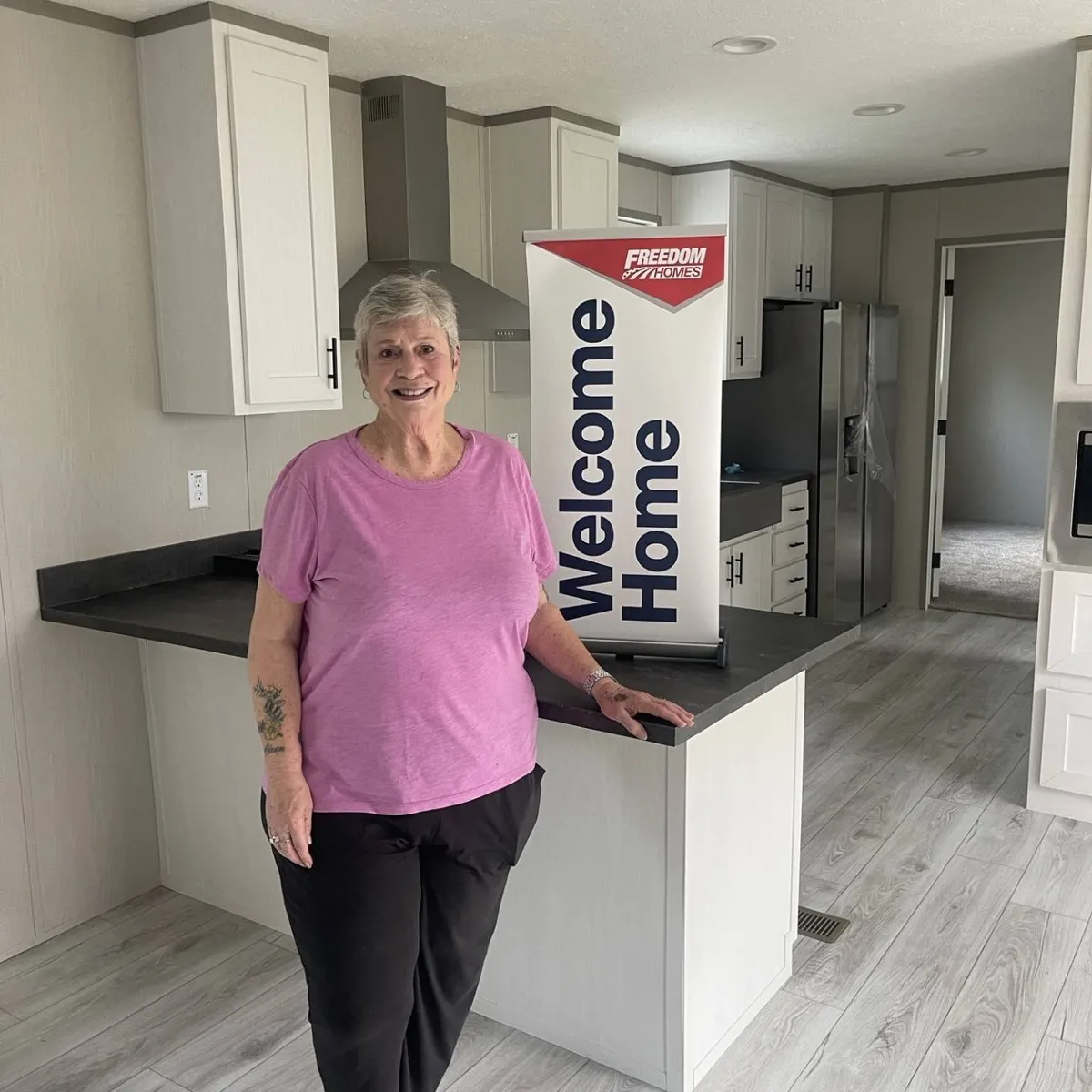 KATHRYN T. welcome home image