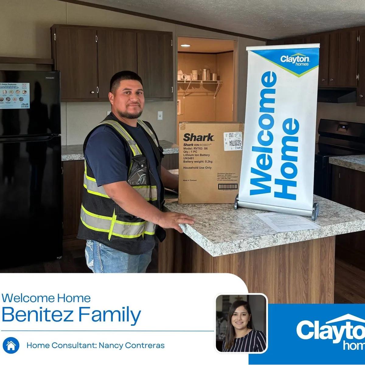 DANIEL B. welcome home image