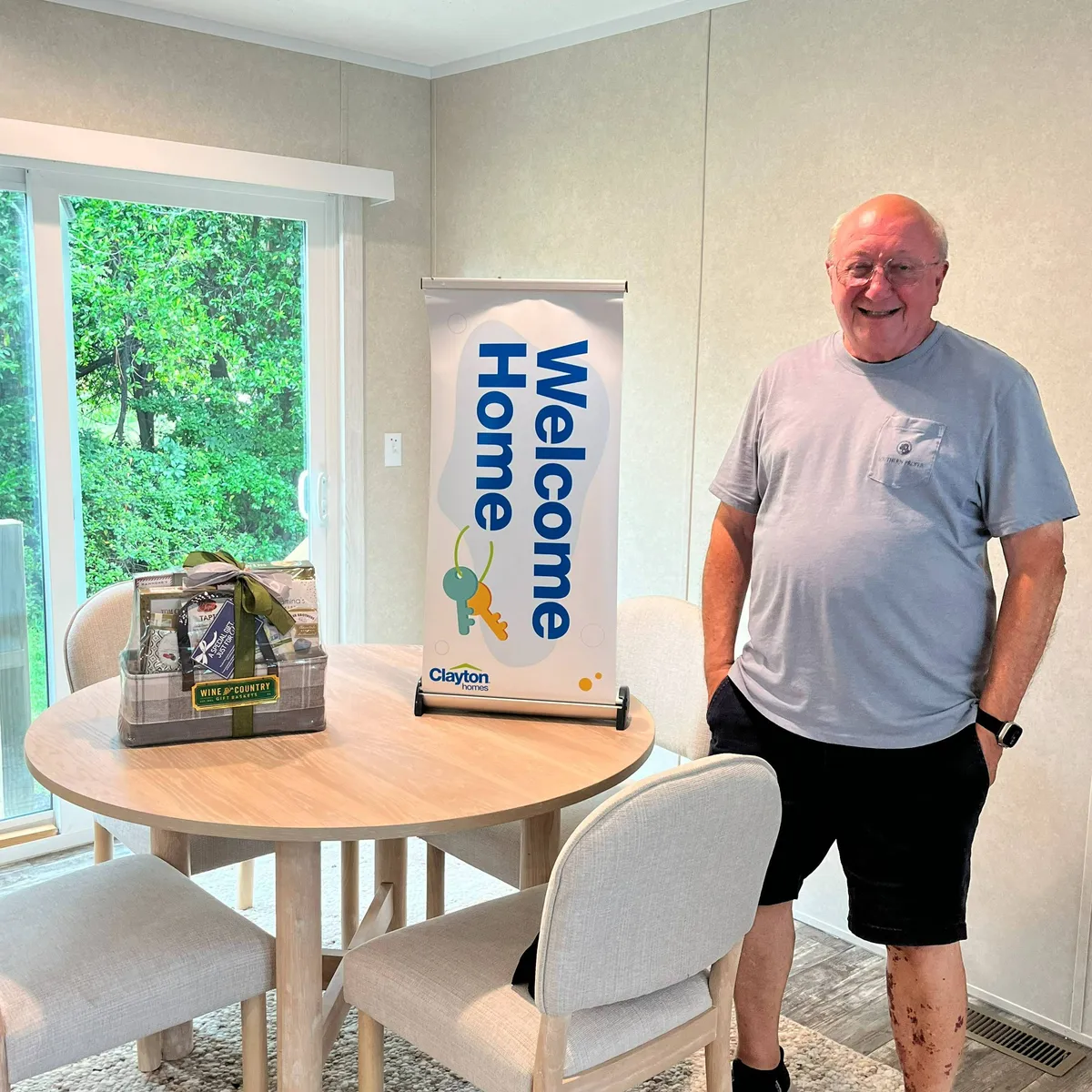 MICHAEL L. welcome home image