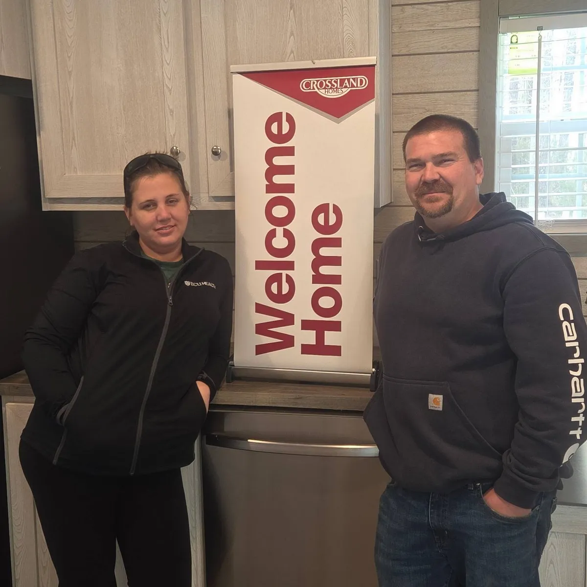 Earl F. welcome home image