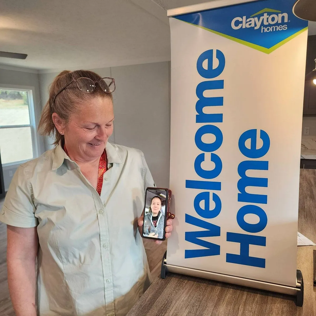 PAMELA M. welcome home image