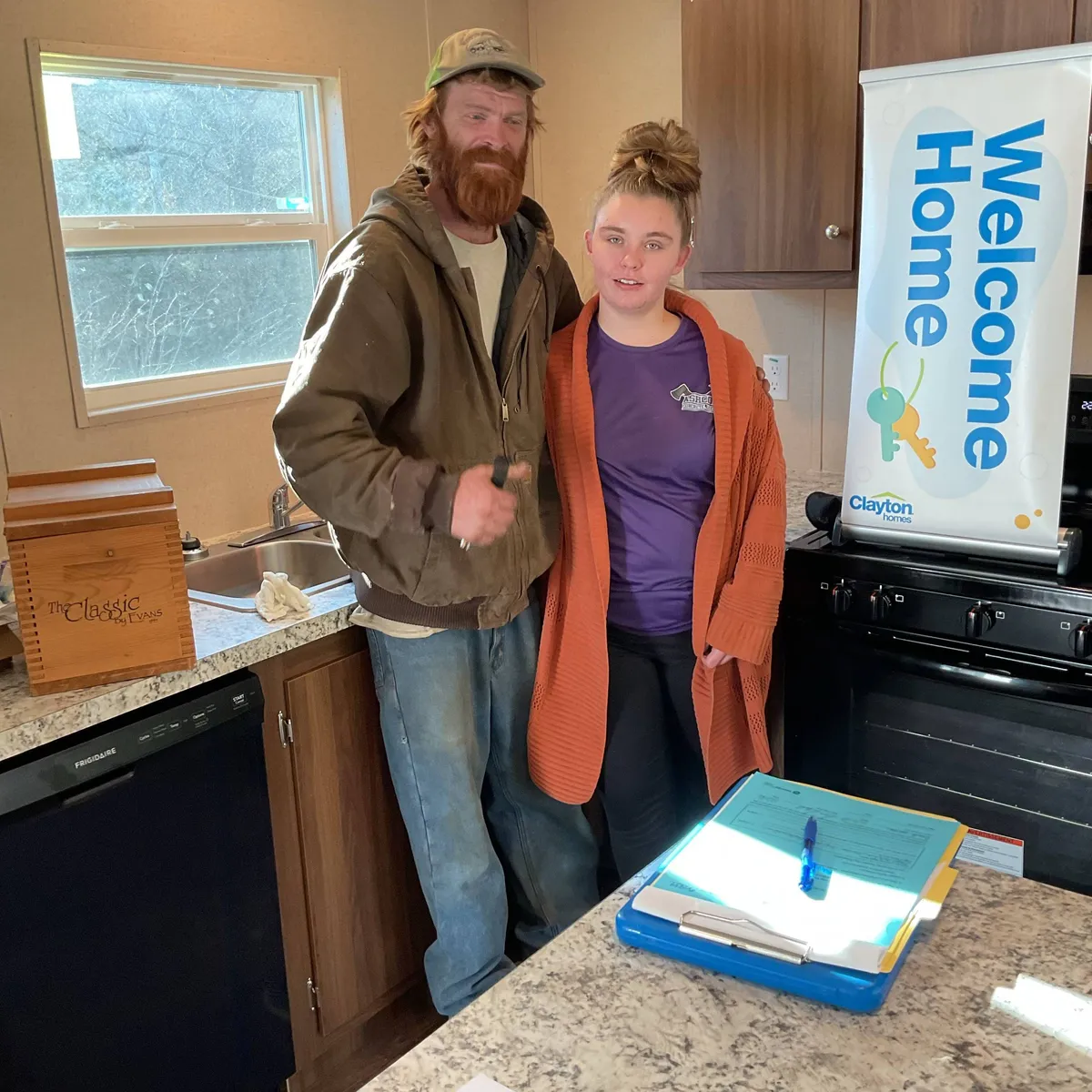 ROBERT A. welcome home image