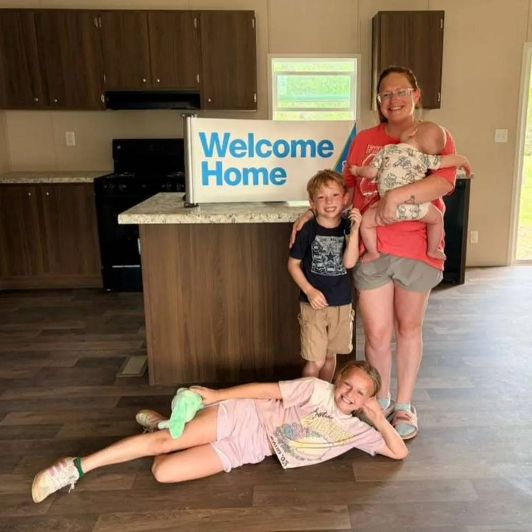 ALLAN O. welcome home image