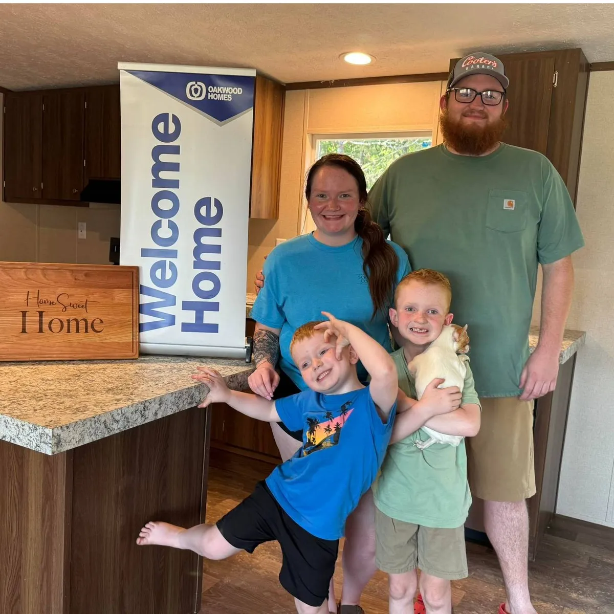 HANNAH D. welcome home image