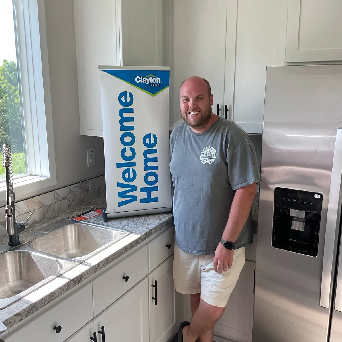 SAMUEL H. welcome home image