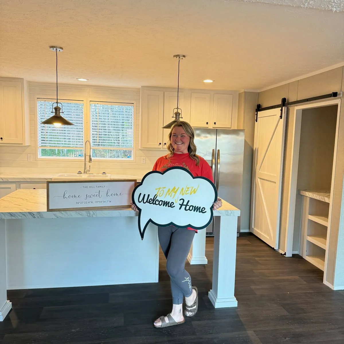NELLIE H. welcome home image