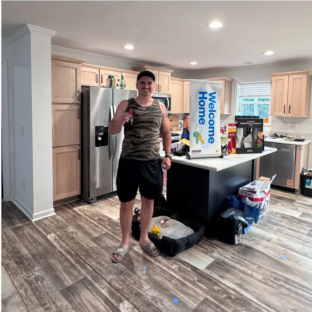 SHANE M. welcome home image