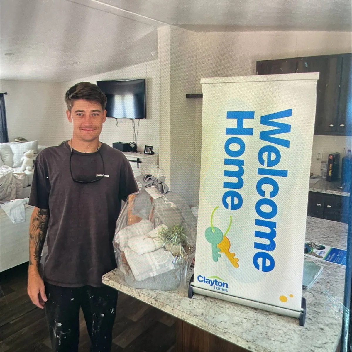 MICHAEL W. welcome home image