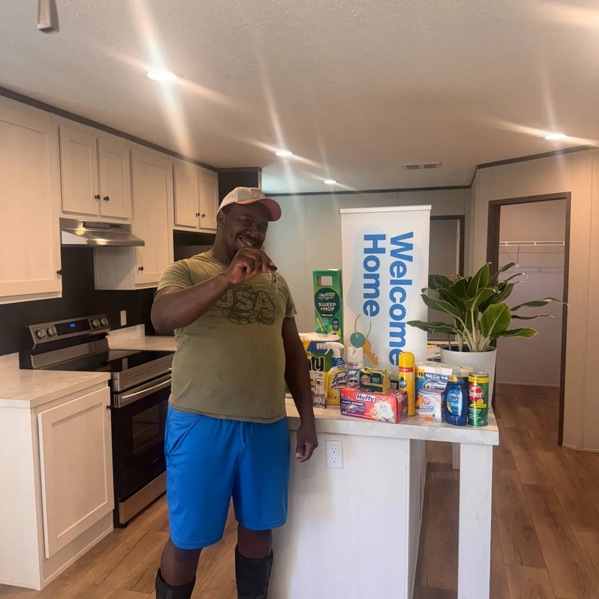 RICKIE R. welcome home image