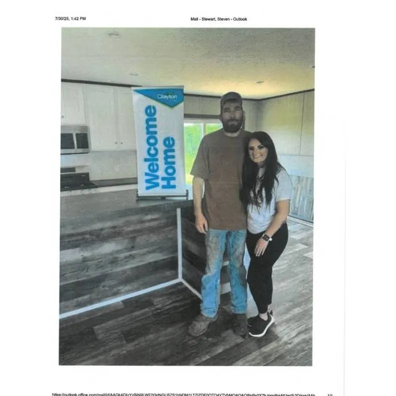 ROBERT G. welcome home image