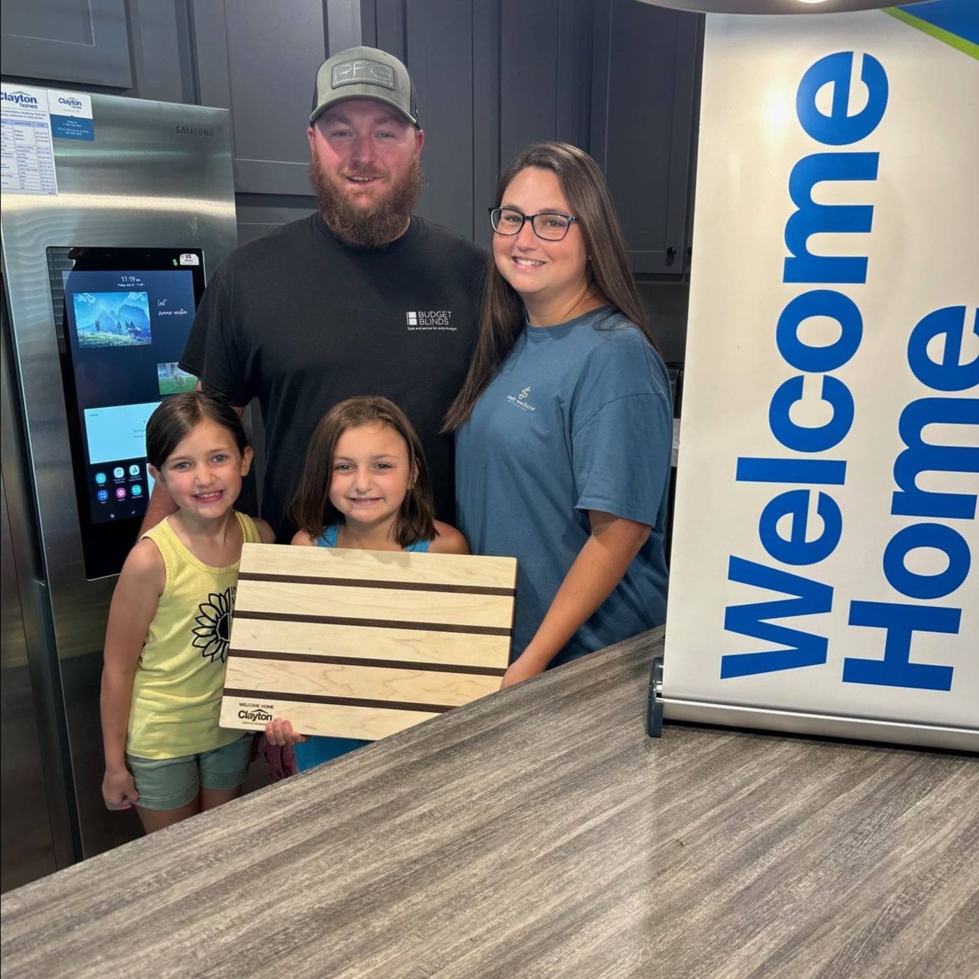 DUSTIN P. welcome home image
