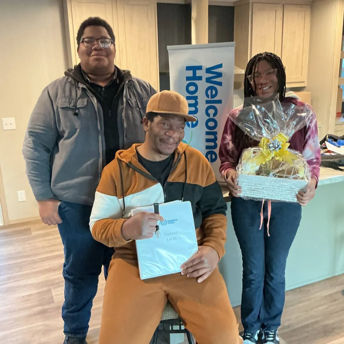 Trey B. welcome home image