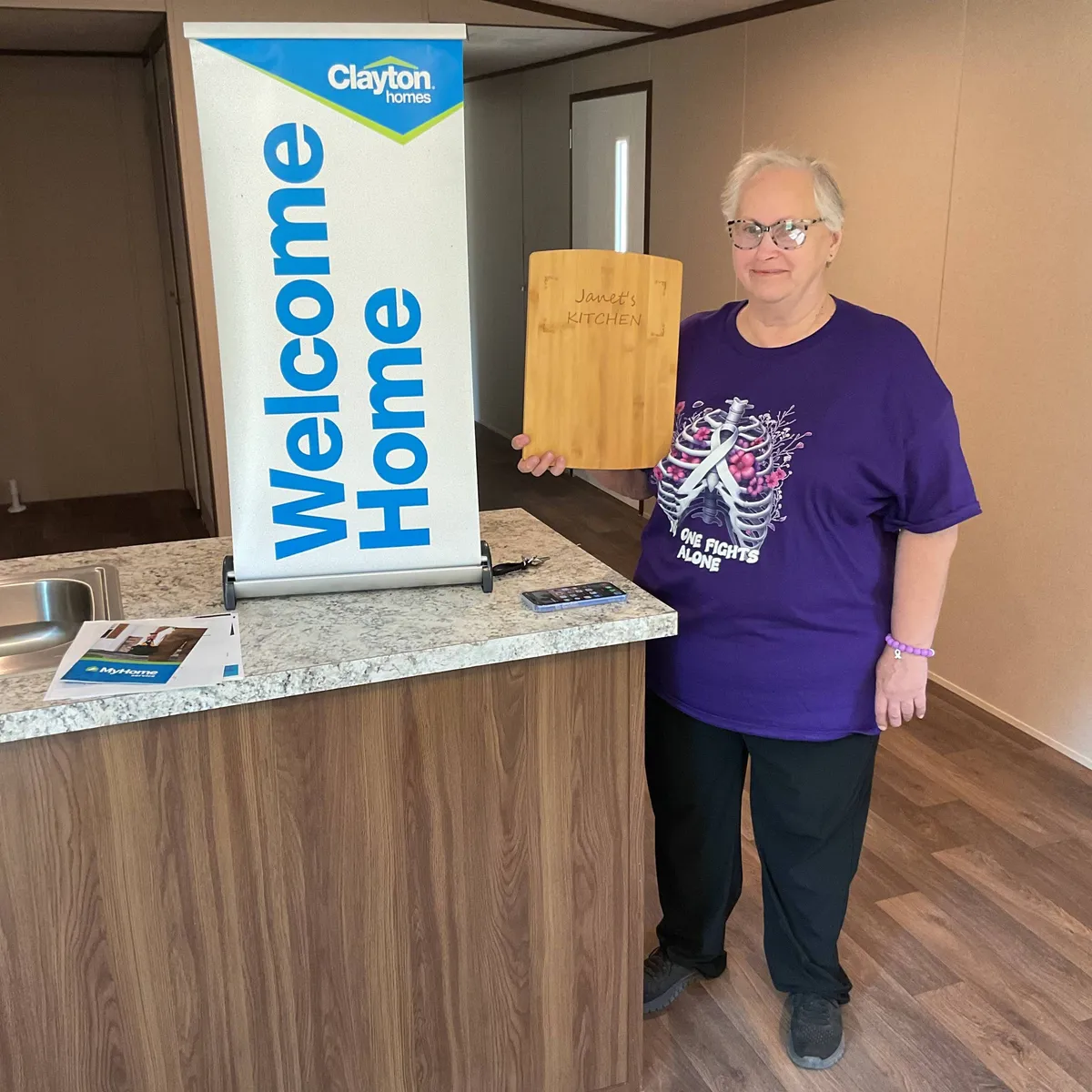 JANET C. welcome home image