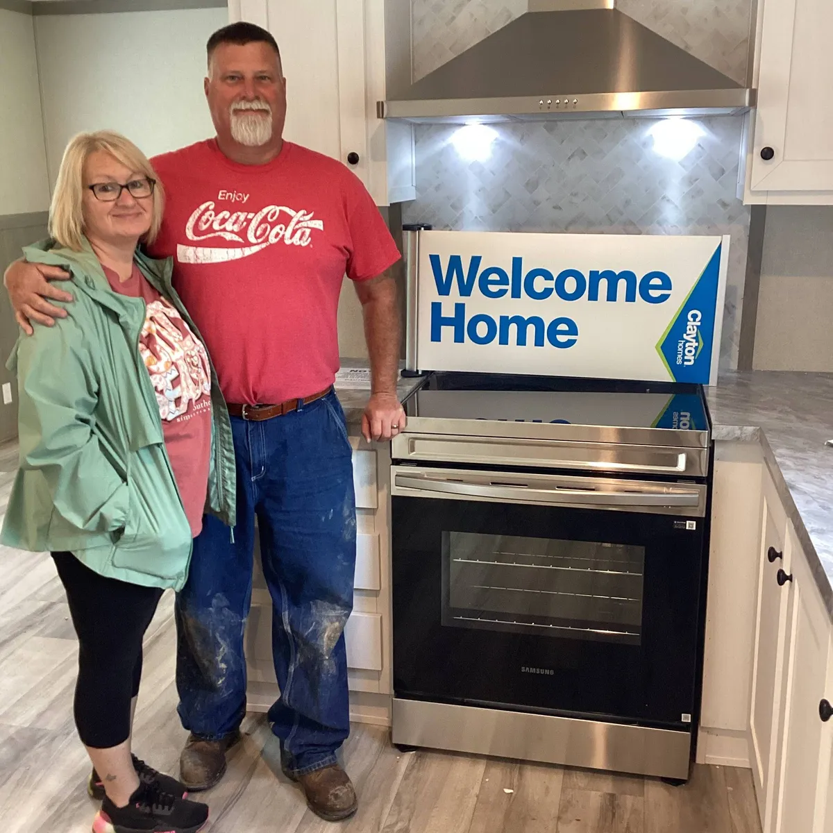 RAYMOND R. welcome home image