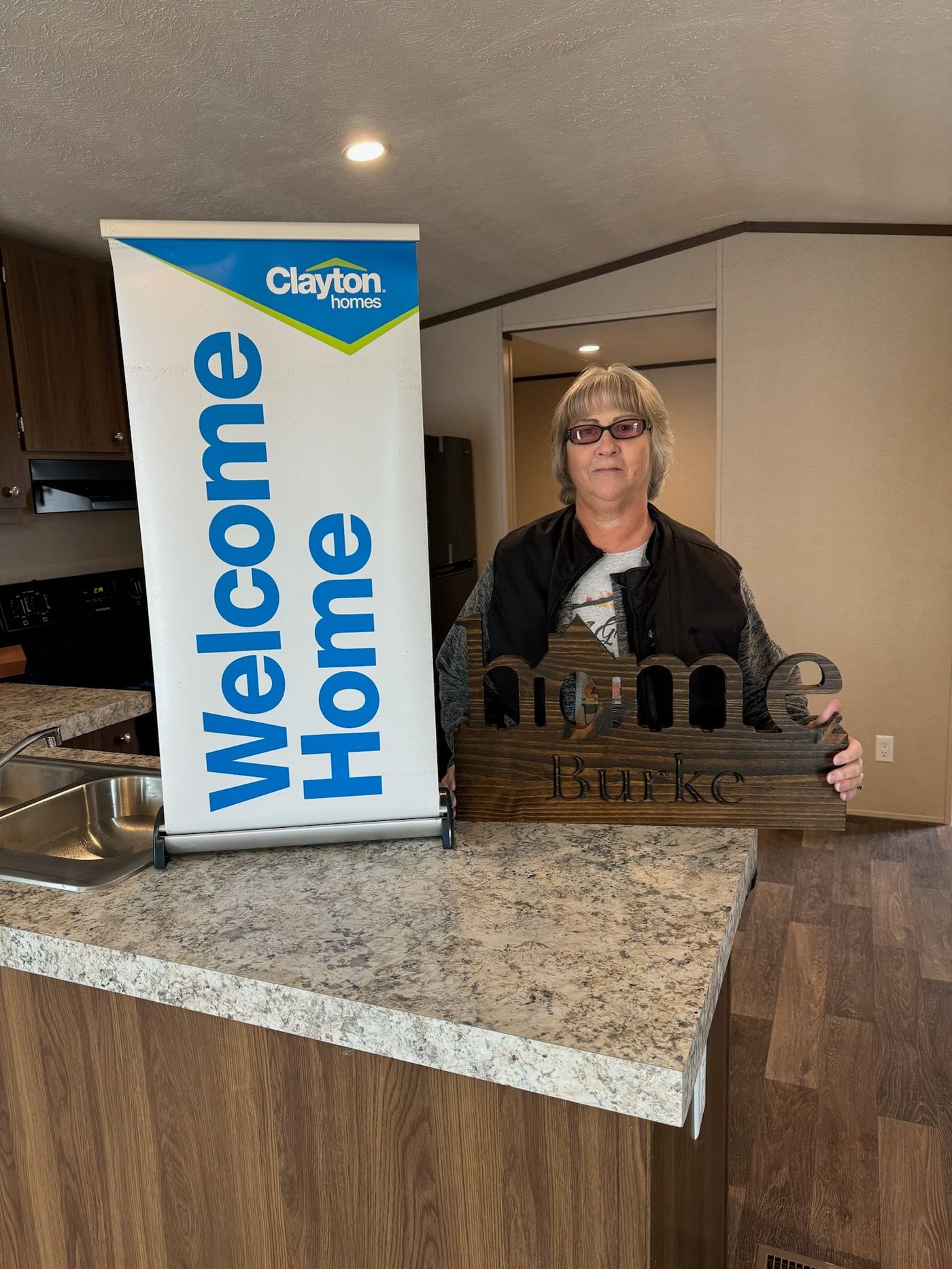 Brittany B. welcome home image