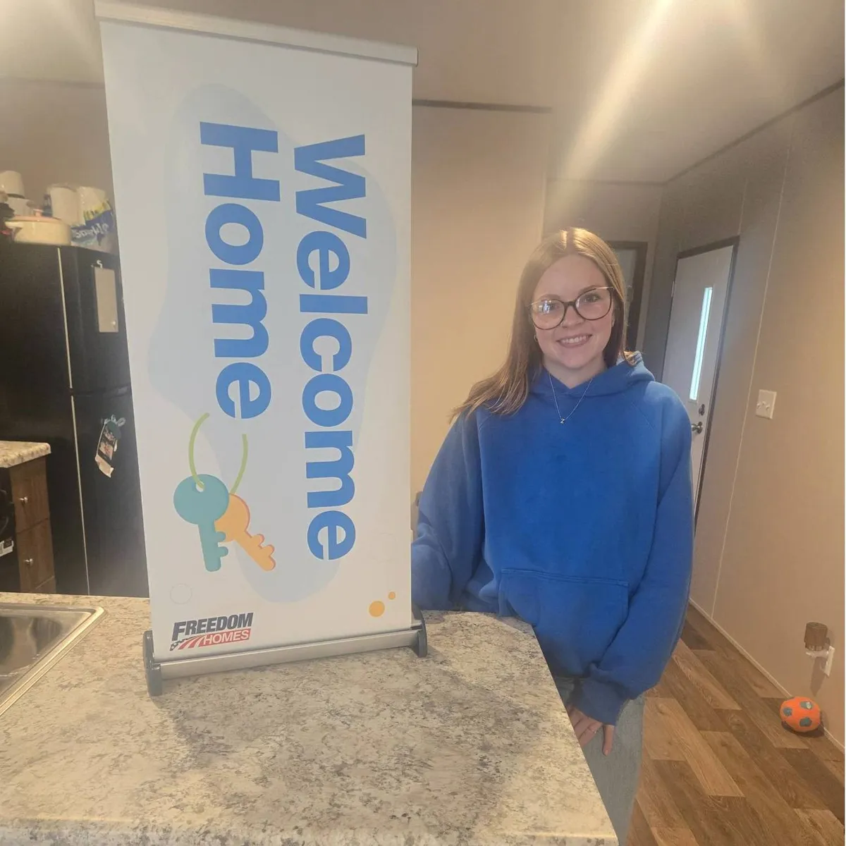 ROBERT A. welcome home image