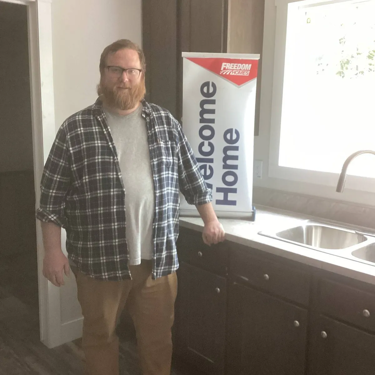ANDREW E. welcome home image